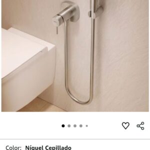grifo bidet empotrado para wc
