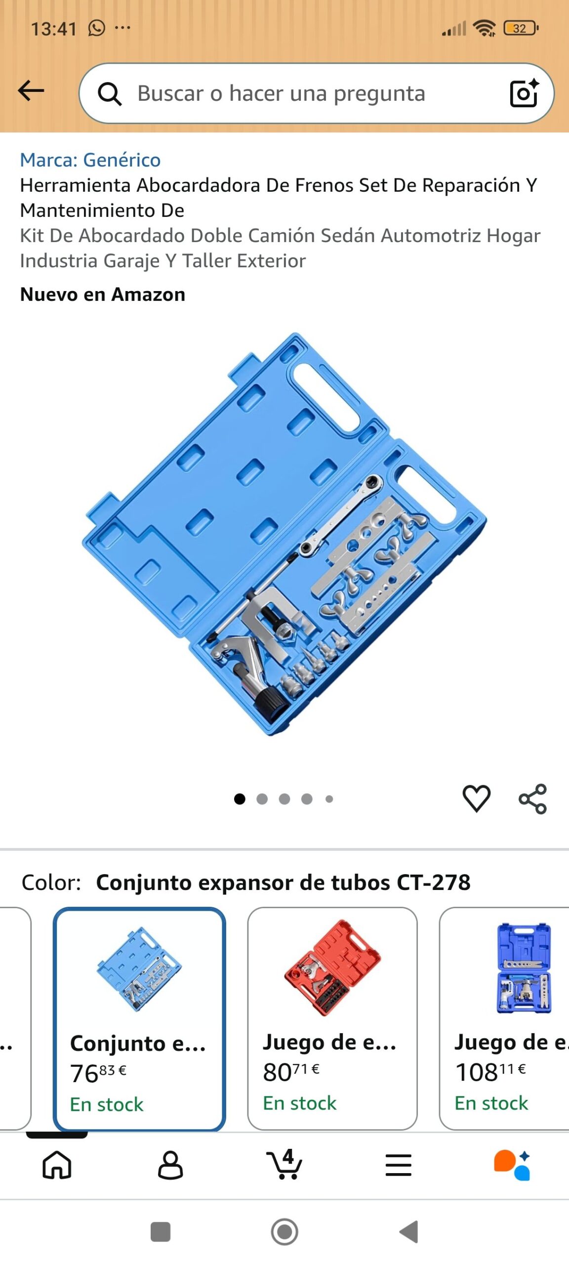 herramienta abocardorq de freno set