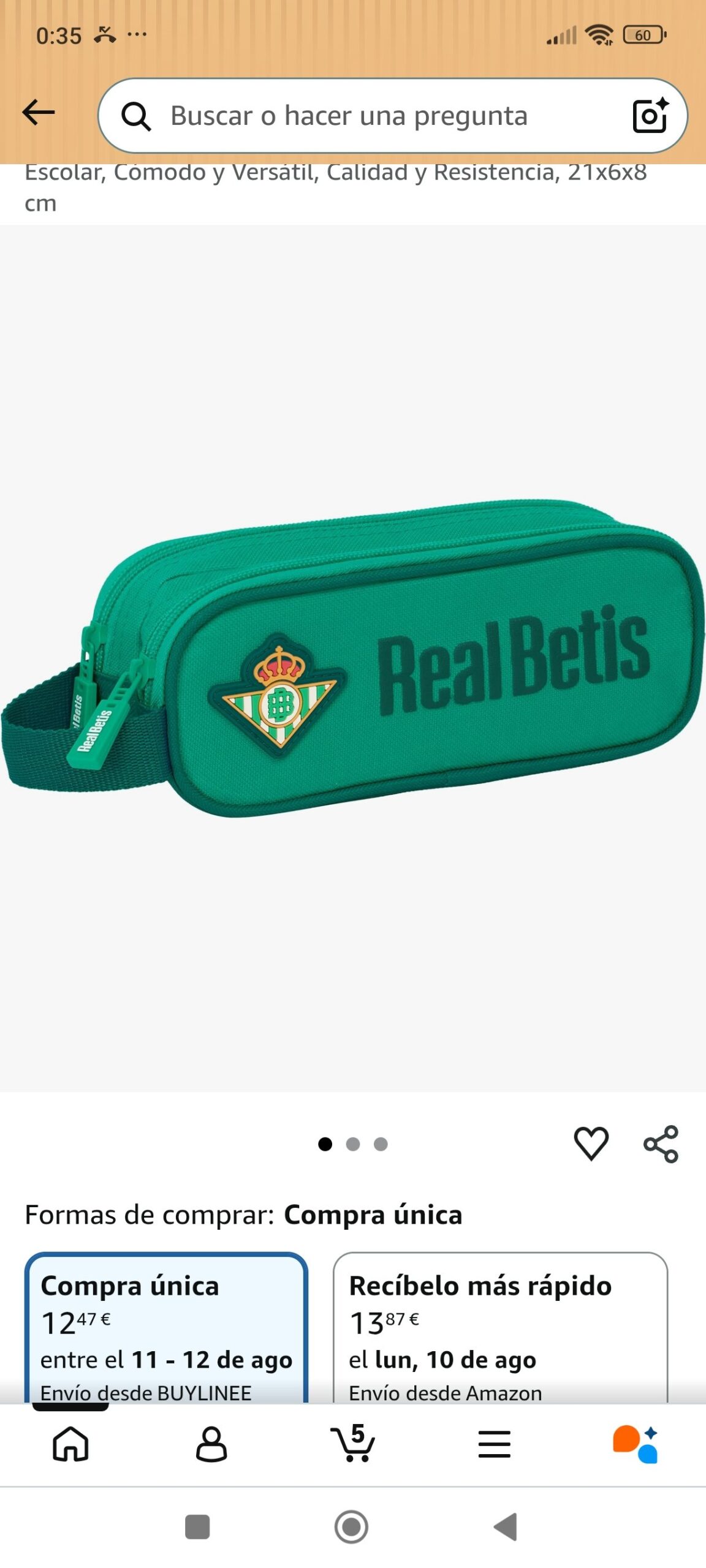 estuches del Betis - Imagen 2