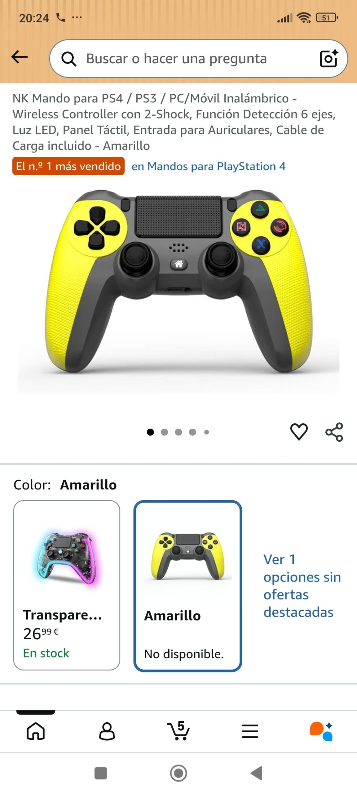 mando para ps3 ps4 pc