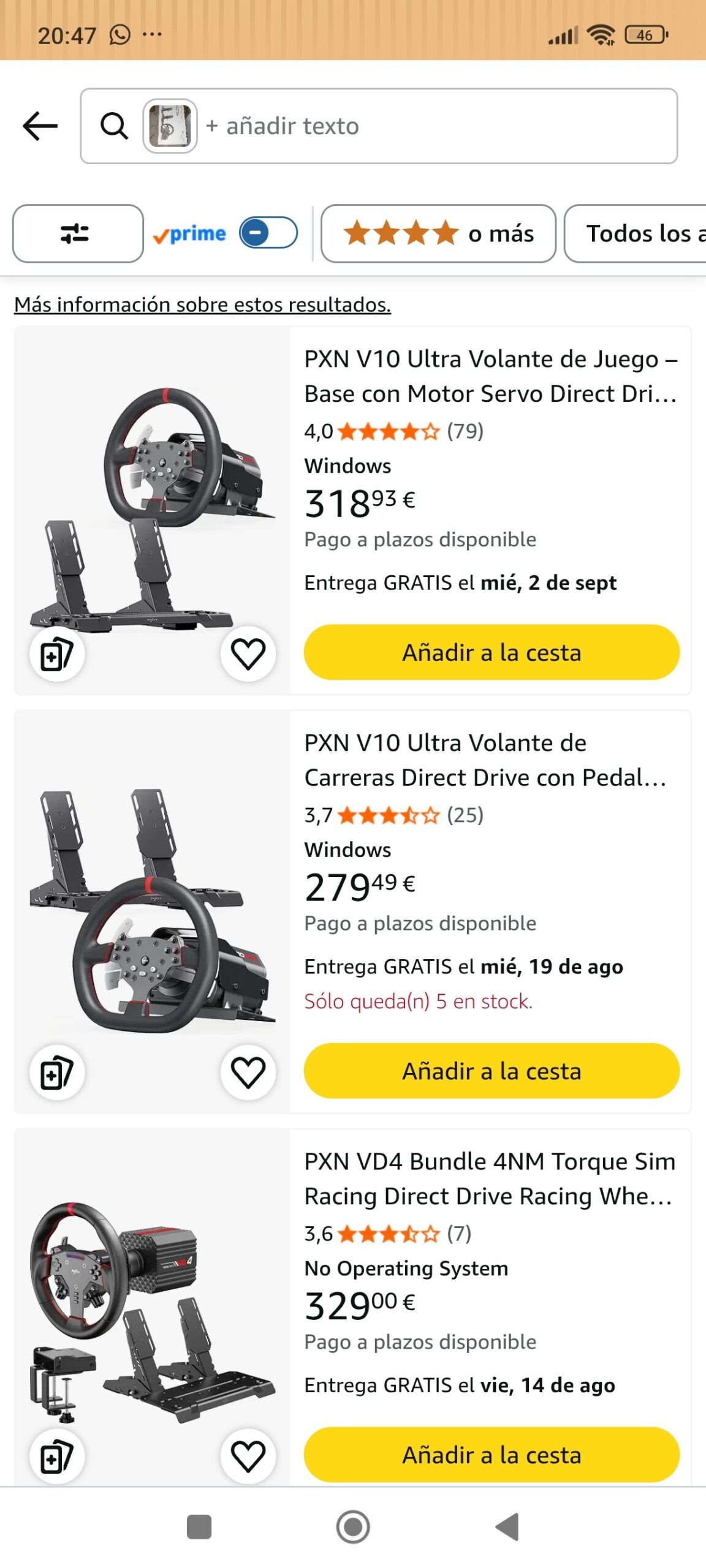 volante de carretera pc ps4