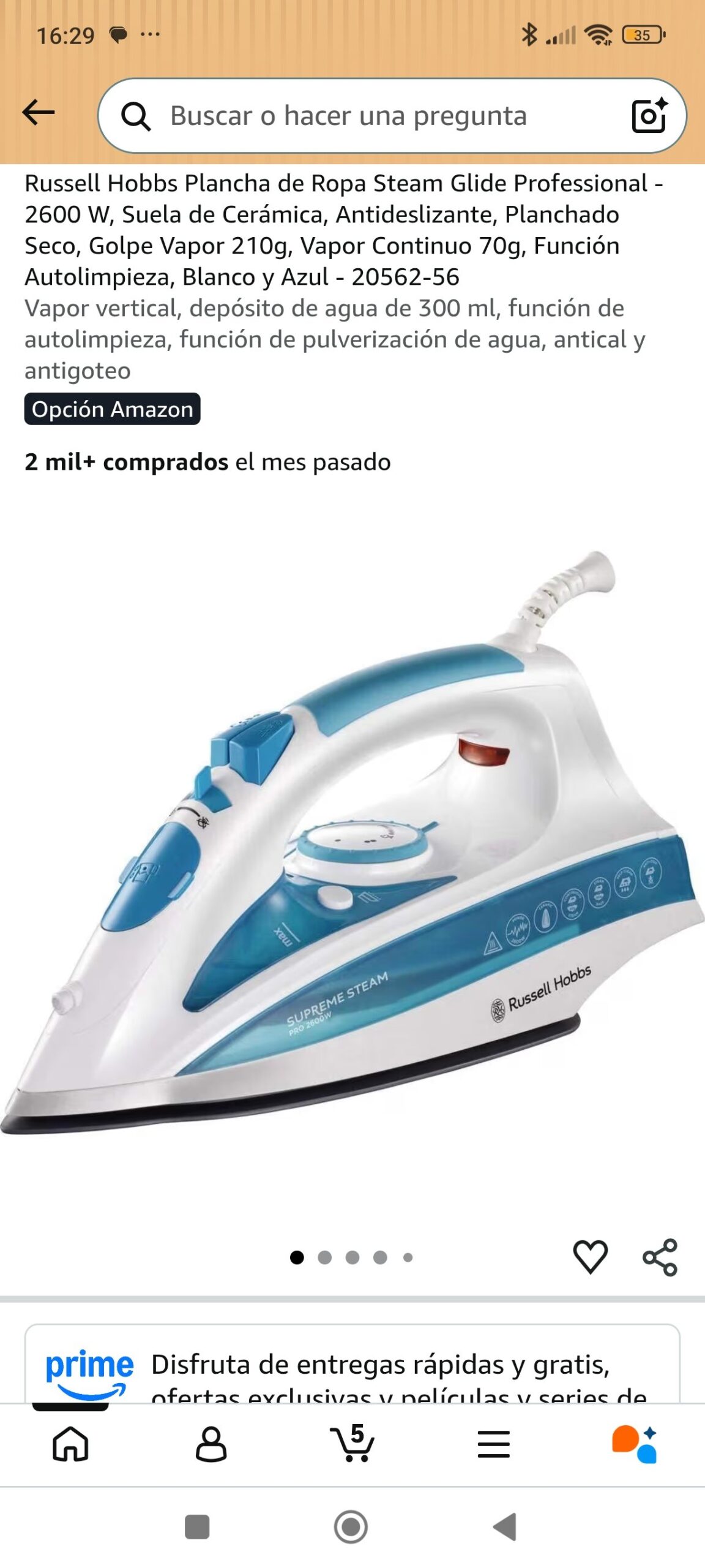 plancha de ropa