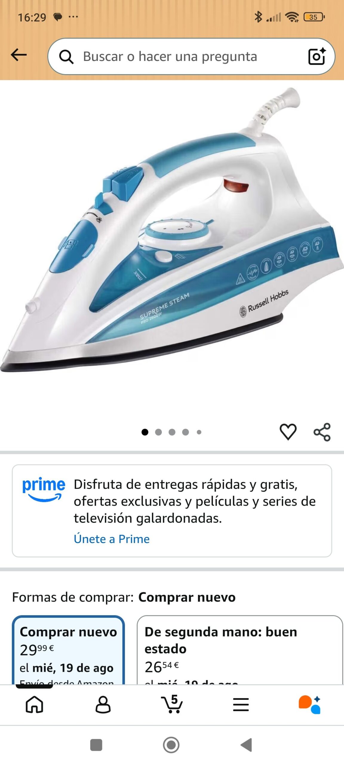 plancha de ropa - Imagen 2