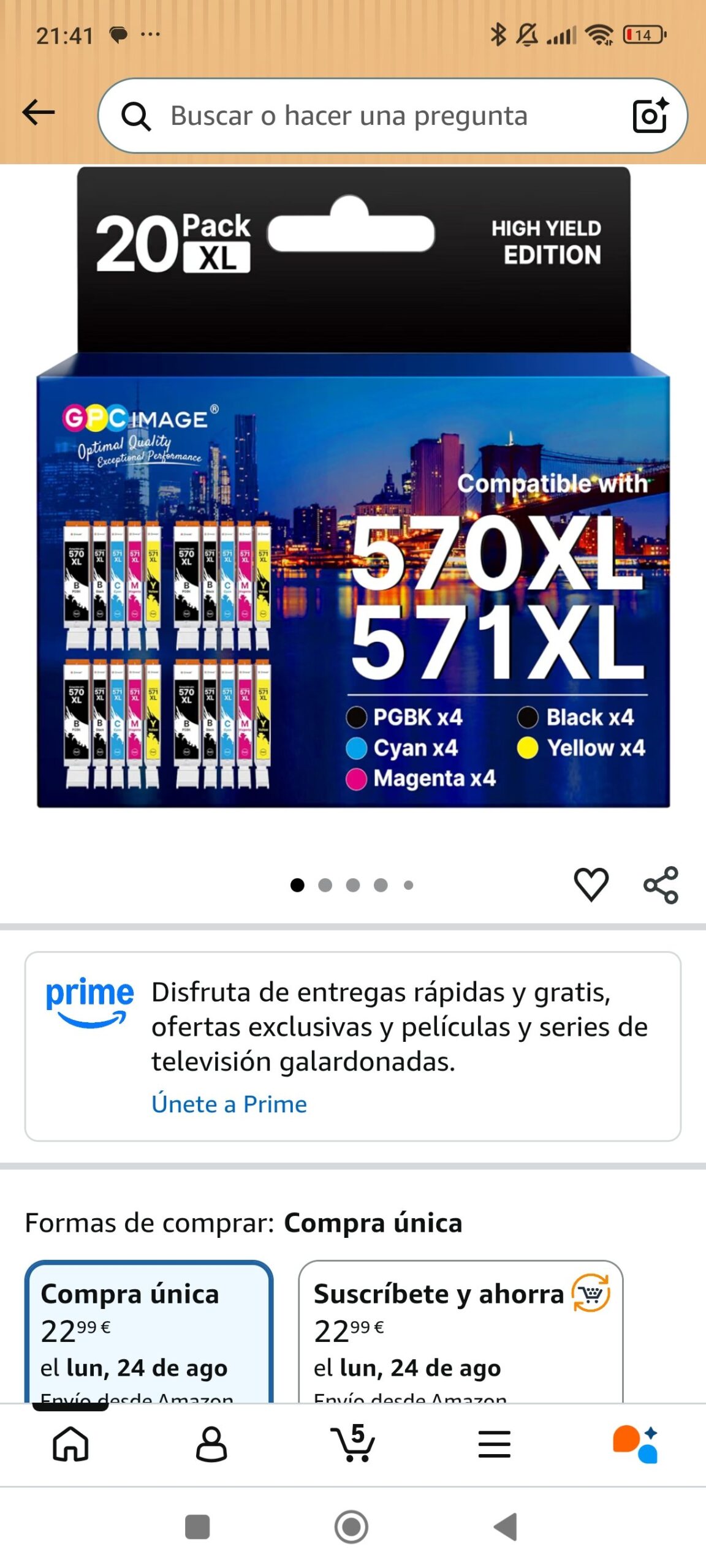 cartuchos de tinta - Imagen 2