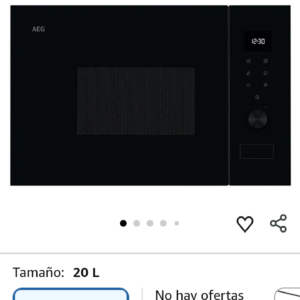 microondas integrable 20l