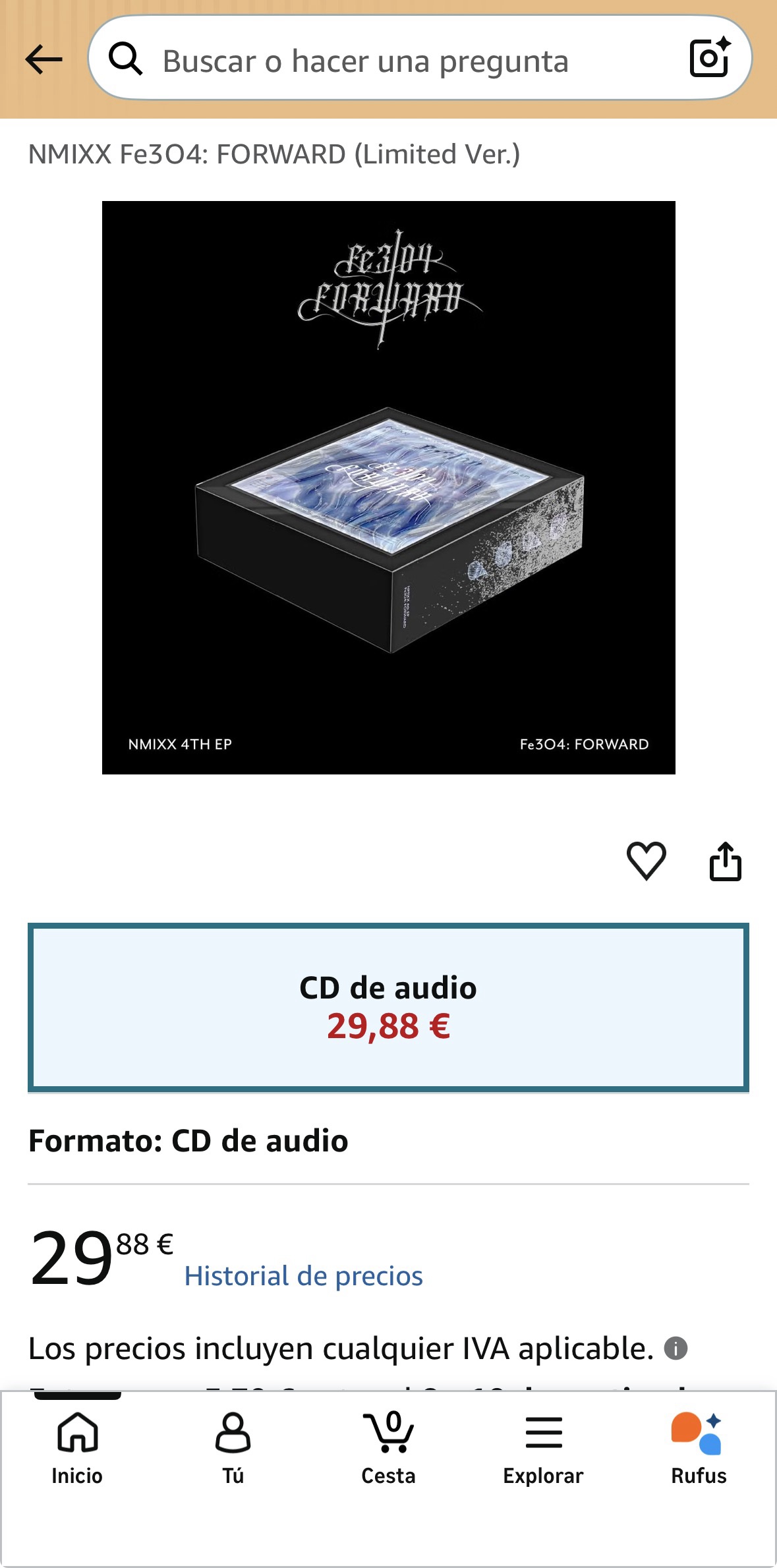 NMIXX Fe3O4: FORWARD (Limited Ver.)