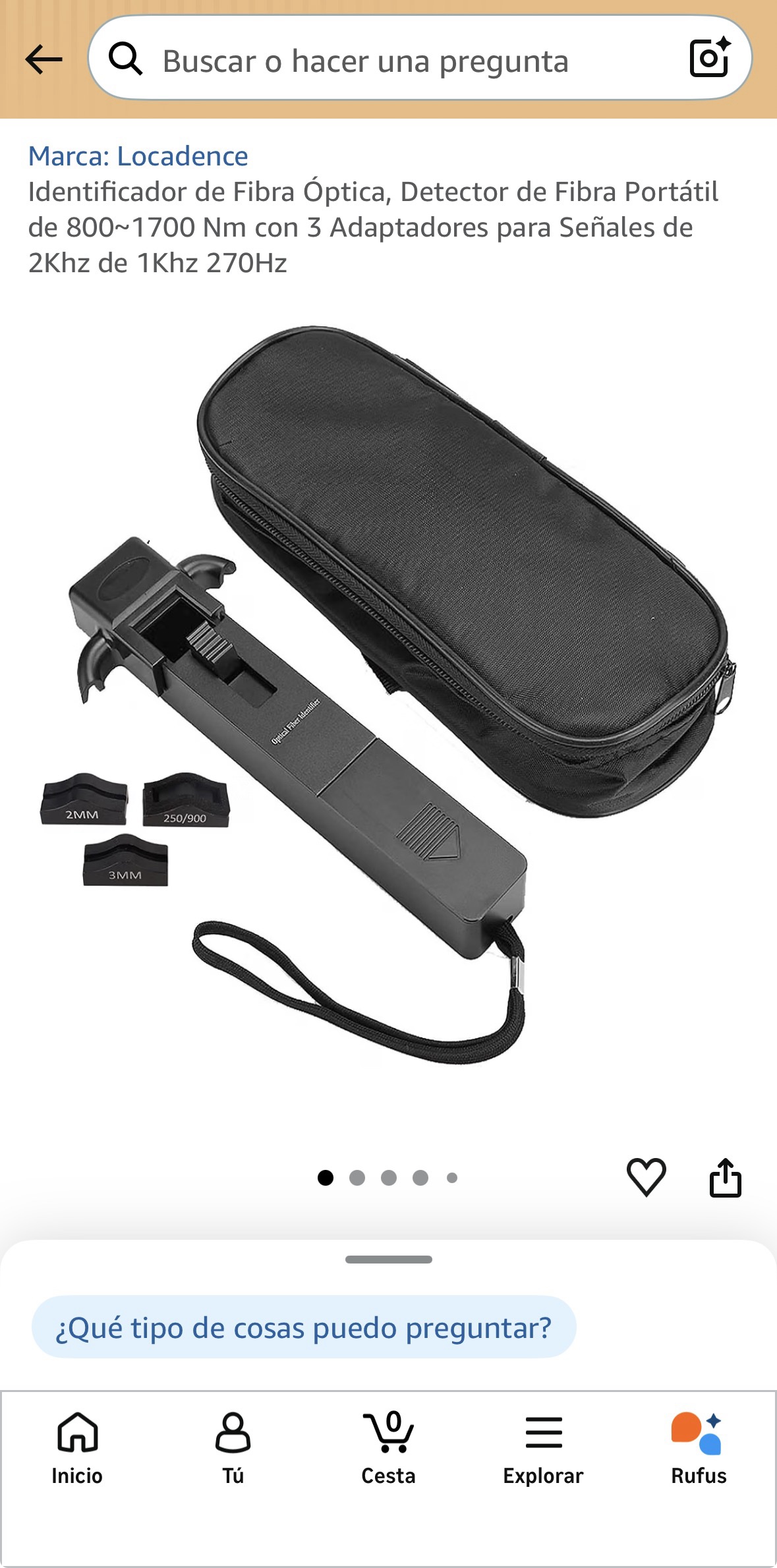 Identificador de Fibra Óptica