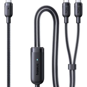 Cable Baseus USB C 2 en 1 140W 1.5m